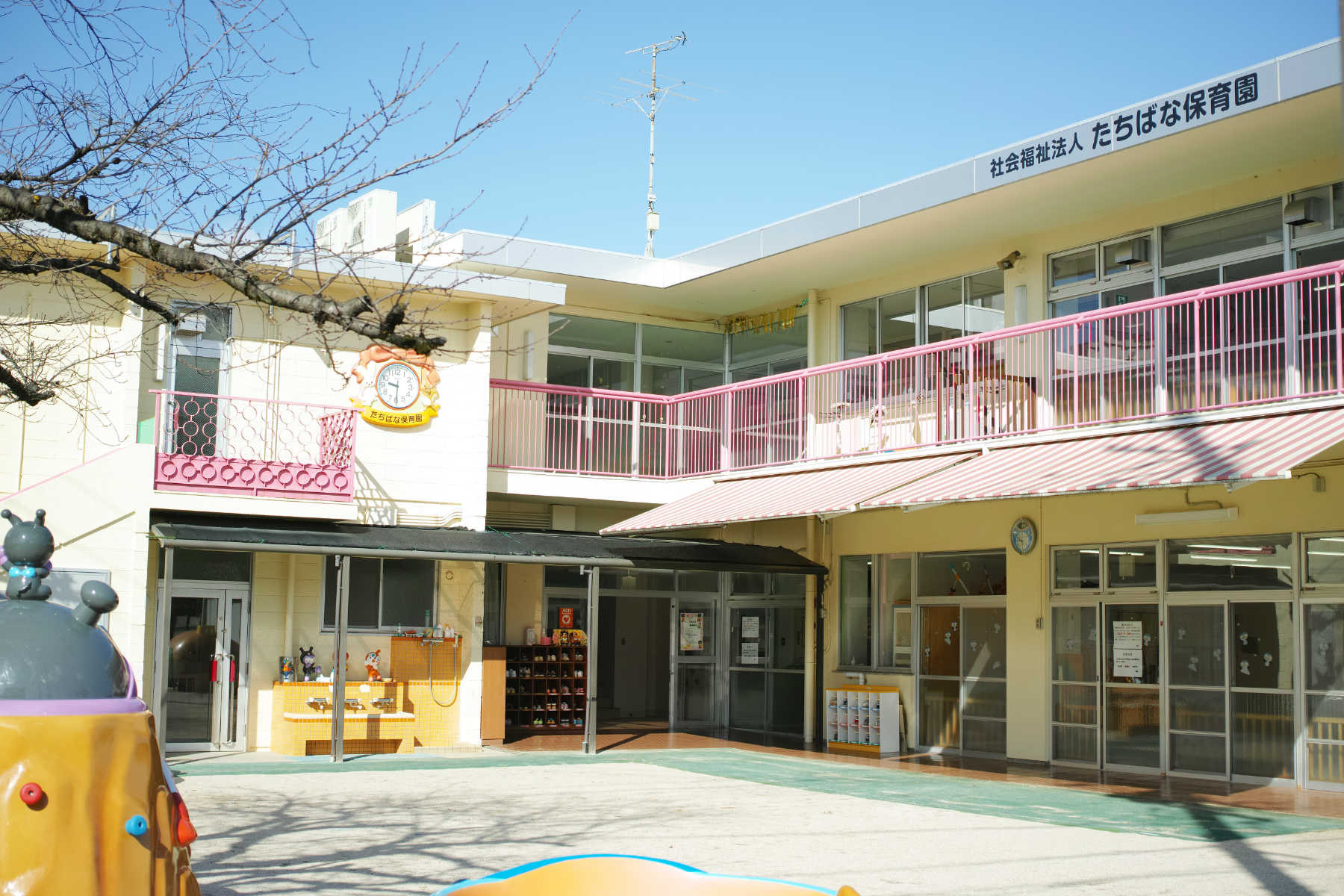 たちばな保育園の外観