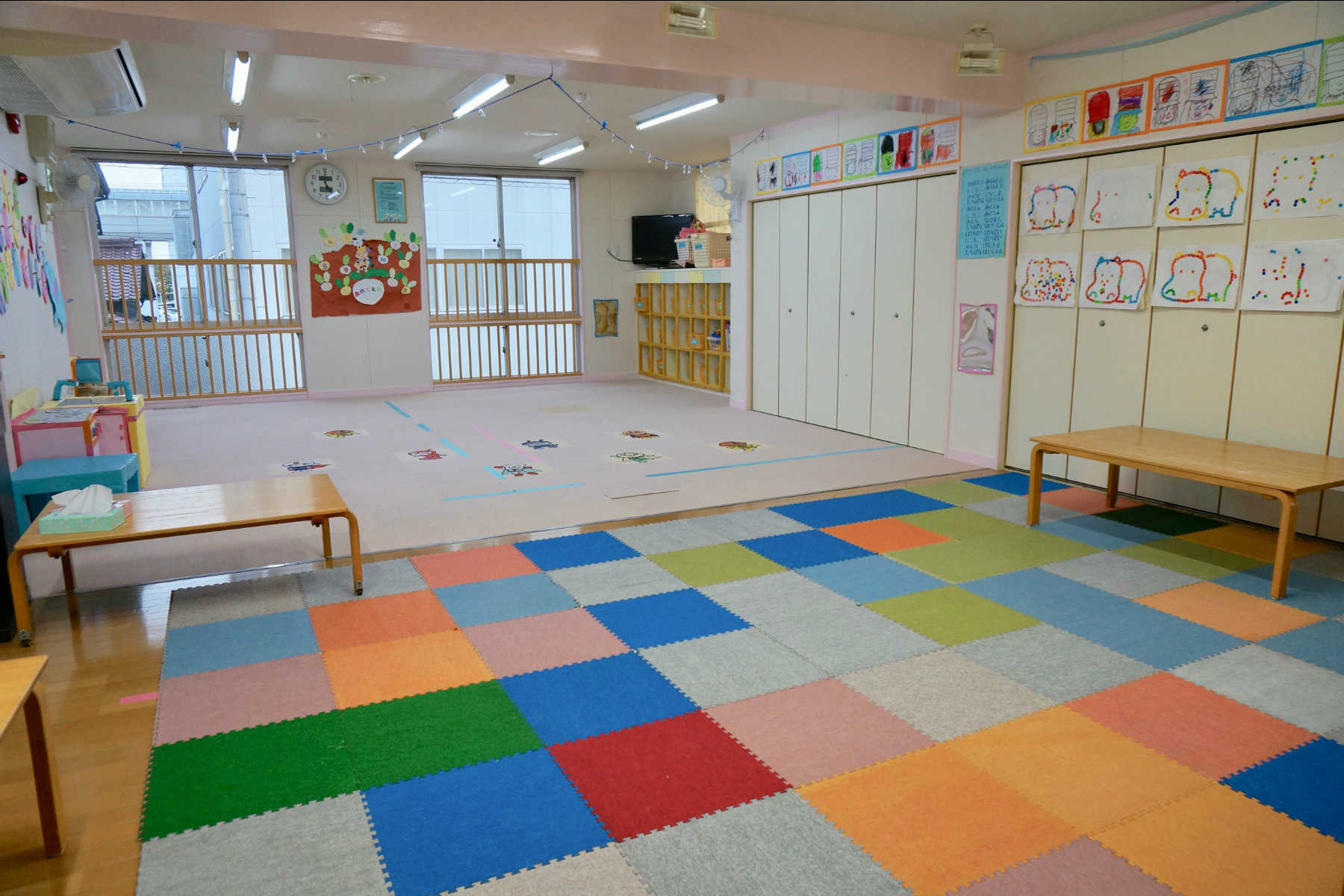 きりん組の保育部屋